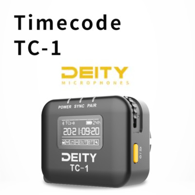 DEITY TC-1 Wireless Timecode Box Generator Microphone Time Coder Video Recording
