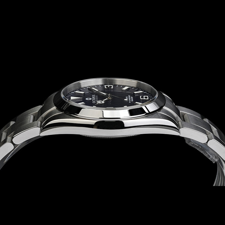 Pre-owned Octopus Men Automatic Watch Mechanical Wristwatch 10bar Bgw-9 Luminous Pt5000