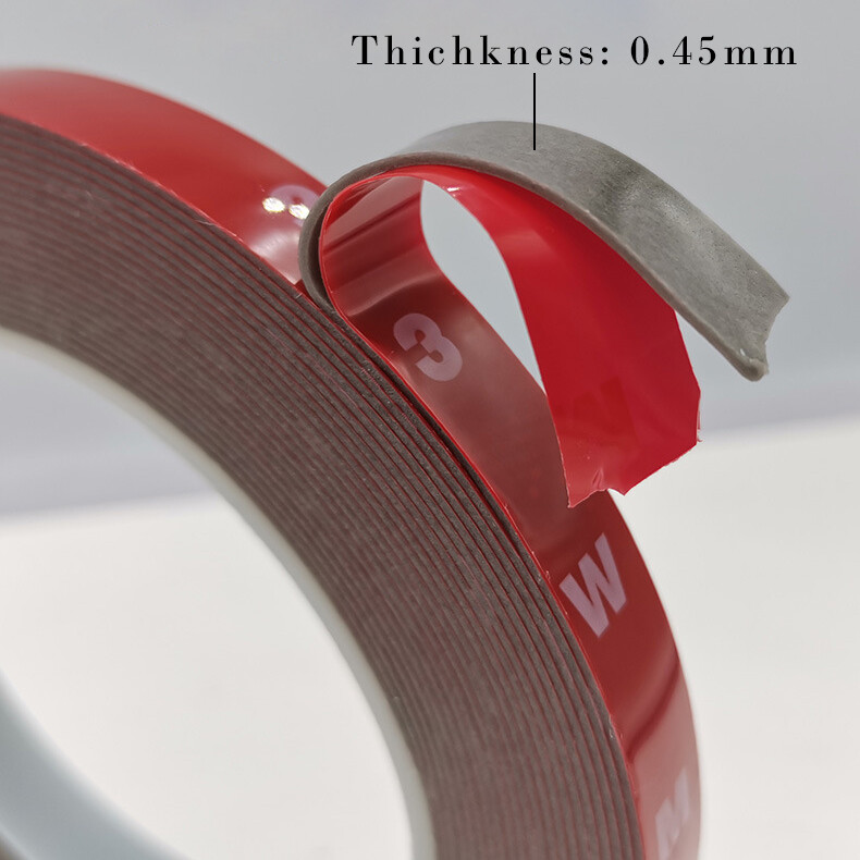 2x MULTI-PURPOSE AUTOMOTIVE ACRYLIC FOAM DOUBLE SIDED TAPE ADHESIVE 3 M x 10 MM