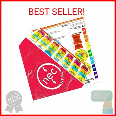 2023 National Electrical Code NEC Colored Tabs, 120 PCS Laminated Waterproof NEC