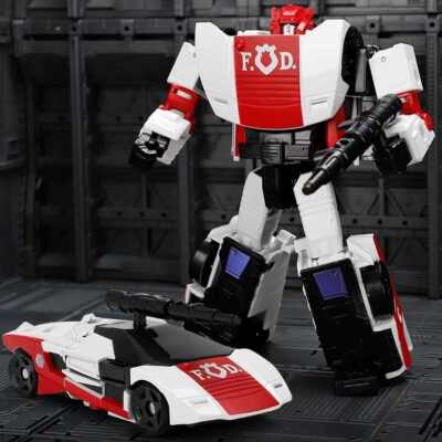Transformer BMB H6002-9C Red Alert Polizei Weiß Action Figur Autobot Spielzeug
