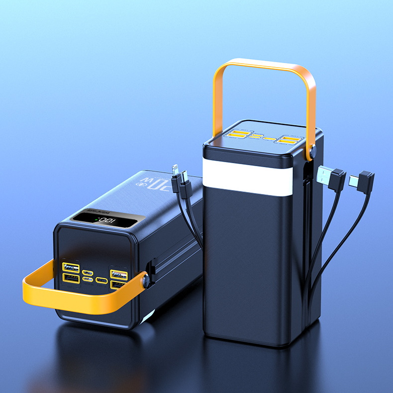 Power Bank 70000mAh 120W Fast Charging Portable Charger USB-C Quick Charge 4 USB