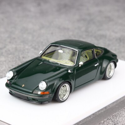 MY64 1:64 Porsche Kaege Retro Coupe Classic 964 Brewster Green Diecast Car Model