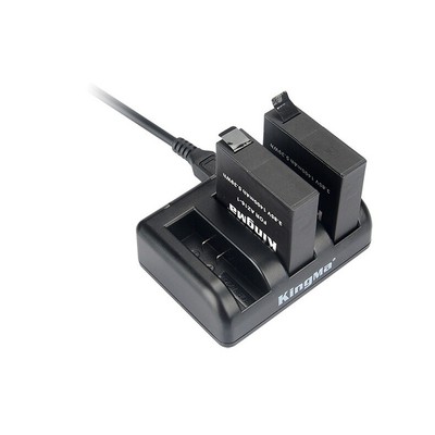 3-Slot AZ16-1 Battery Charger Charging Dock For Xiaomi Yi 4K II Action Camera