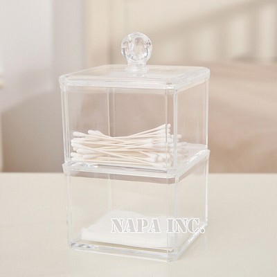 Acrylic Jewelry Accessories Cosmetic Organizer Case Makeup Box Kitchen Storager