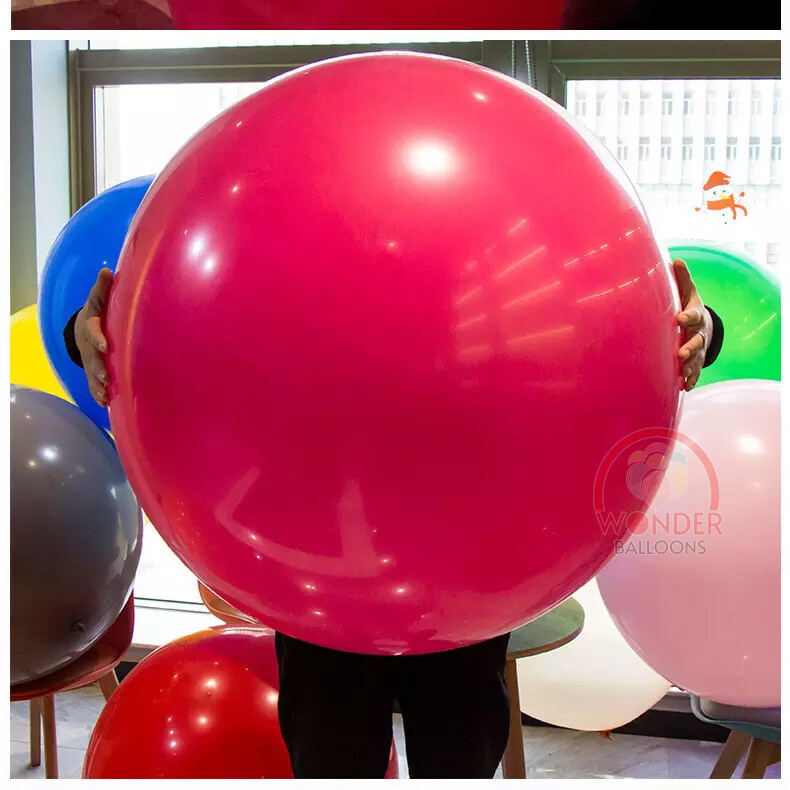 【WONDER WONDER】24SS★ [MADE] Balloon Banding Long Wide Pt 36 inch LARGE BALLOONS PRO QUALITY LATEX PARTY 35GSM THICK