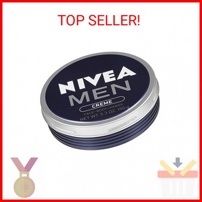 NIVEA Men Creme - Multipurpose Cream for Men - Face, hand and Body Lotion - 5.3