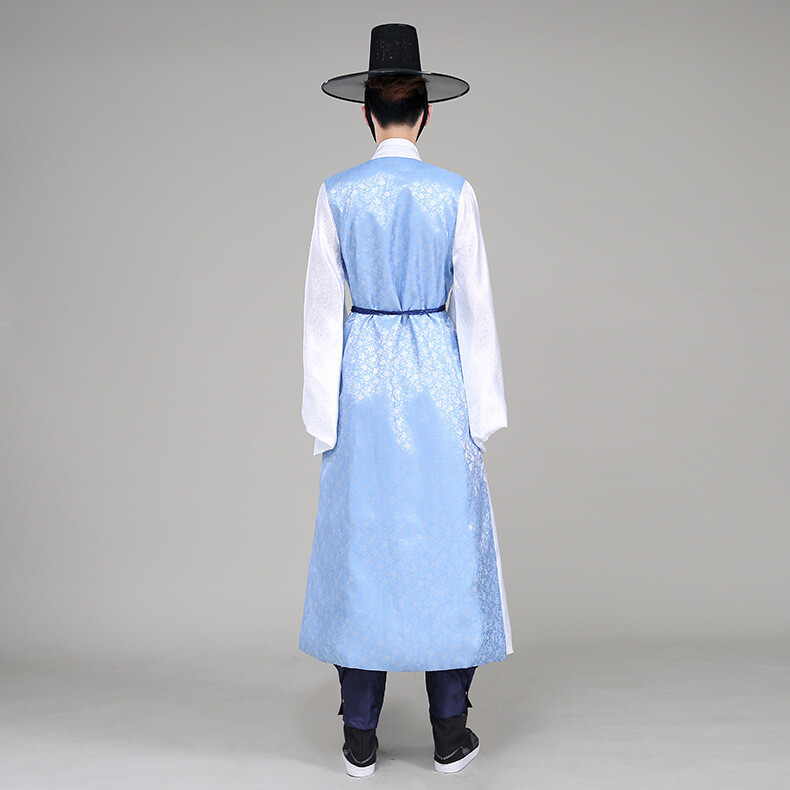 High Quality Korean Traditional Hanbok Men's Court Official Costume Costume Robe | eBay