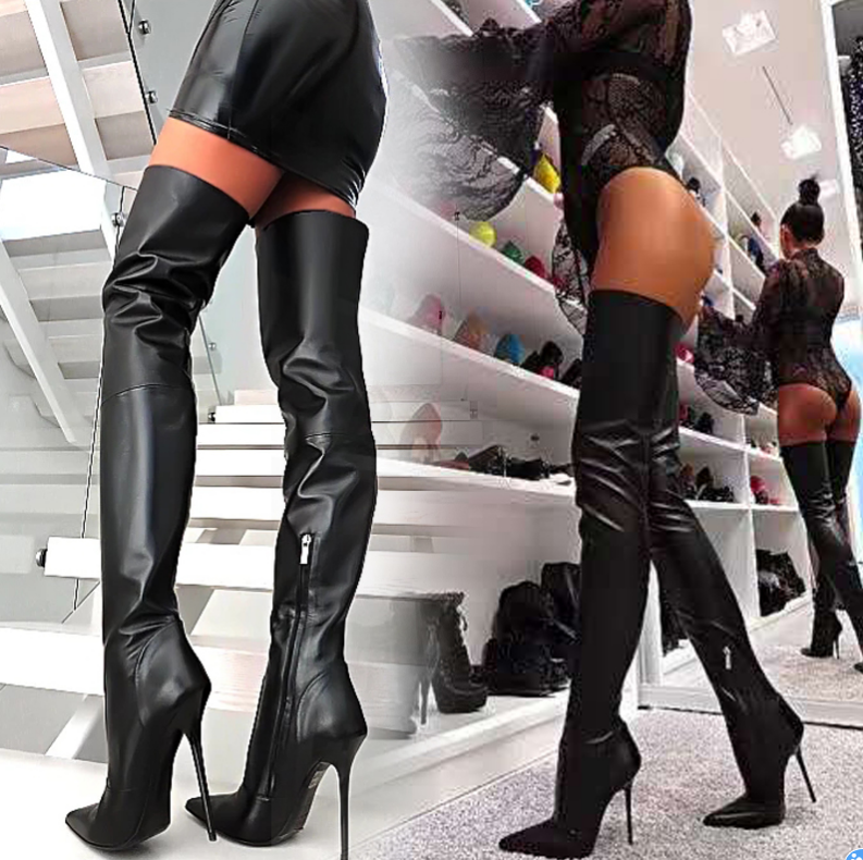 over thigh high boots