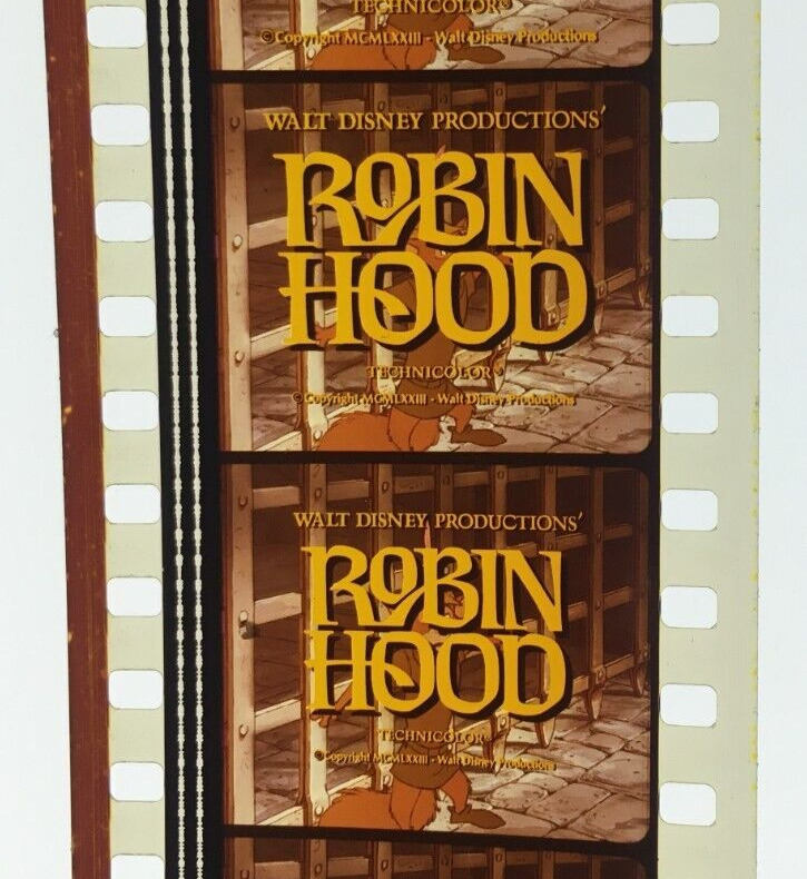 Disney Robin Hood 1982 Reissue Theatrical Trailer 35mm Film Reel