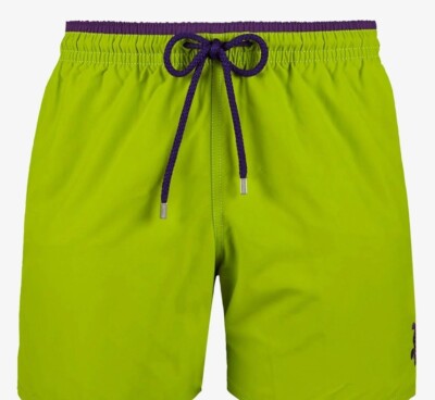 Vilebrequin Swim Shorts / Men s / Moka / Cactus Green / RRP £175