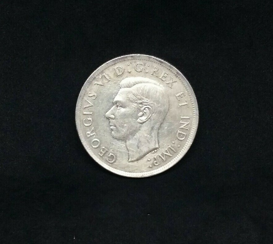 1939 $1 Canada Silver Dollar 