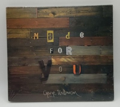 George Williamson MADE FOR YOU [New CD, Digipak, 2014]