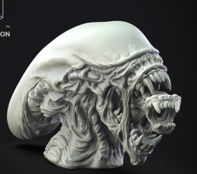 Xenomorph Head (Life Size)