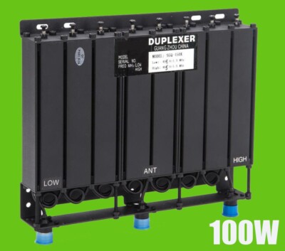 NEW 8 CAVITY UHF DUPLEXER for radio repeater N connector custom made 65W-100W