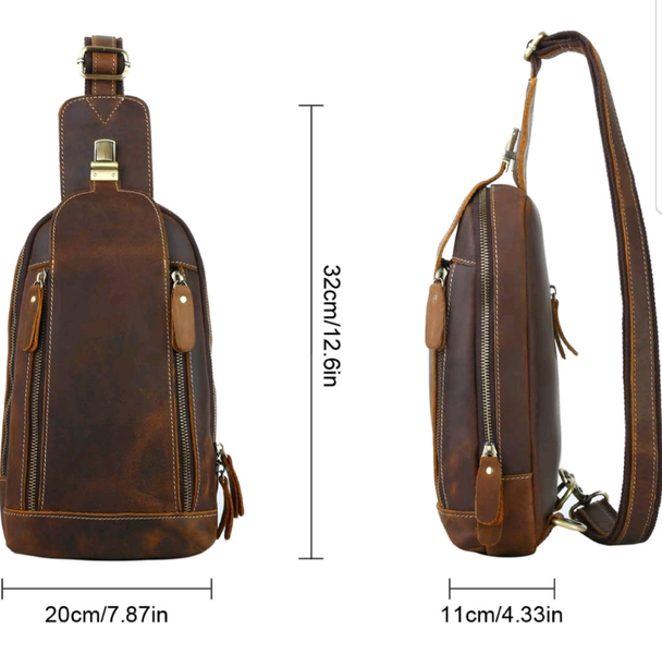 Leather Sling Bag for sale in UK 66 used Leather Sling Bags