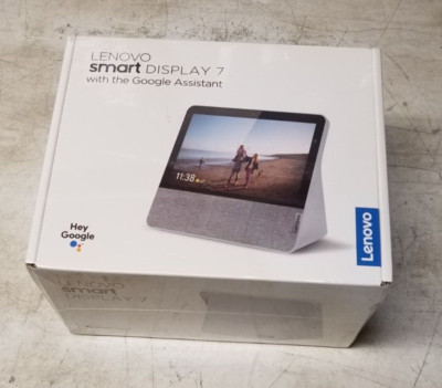 Lenovo - 7'' Smart Display with Google Assistant - CD-17302F STORE DEMO MODEL