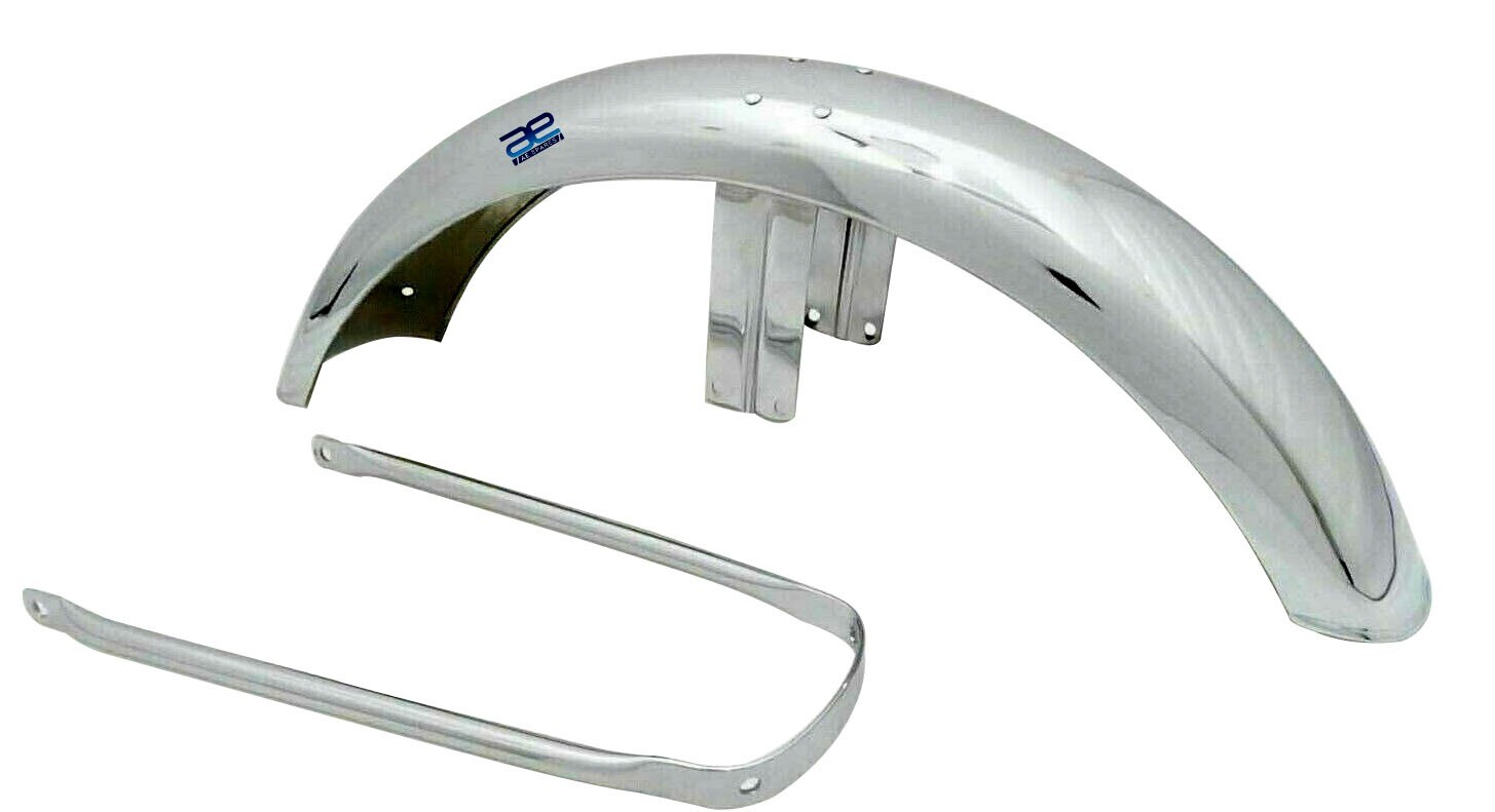 For Norton Commando Roadster 750 850 Interstate Front Mudguard With Stay  