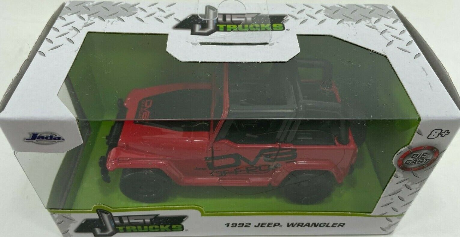 Jada - 24076 - 1992 Jeep Wrangler - Scale 1:32 - Red | eBay Jada - 24076 - 1992 Jeep Wrangler - Scale 1:32 - Red | eBay