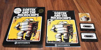 Gortek and the Microchips Commodore 64 + ORIGINAL STICKER Program C64303 C64