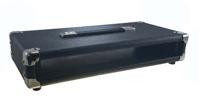 PROCRAFT 1U 9'' Deep Rack Case in Black Tolex Wrap - Top Handle w /Rack Screws