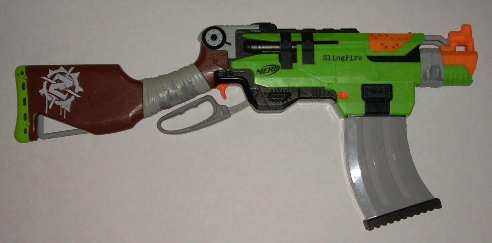 Nerf Zombie Strike Slingfire Soft Dart Gun Toy Sling Fire Nerf Zombie Strike Slingfire Soft Dart Gun Toy Sling Fire