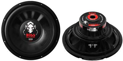 BOSS Audio 12'' 3200W 4-Ohm SVC Car Stereo Subwoofer Set, Pair  | P12SVC