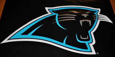VINTAGE # 1196 POSTER TEAM NFL CAROLINA PANTHERS LOGO 1993