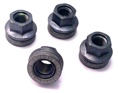 wheel nuts lugs bolts M14 x 2.0 21mm Hex Flat Seat Ford Transit Mk6/7 x 4