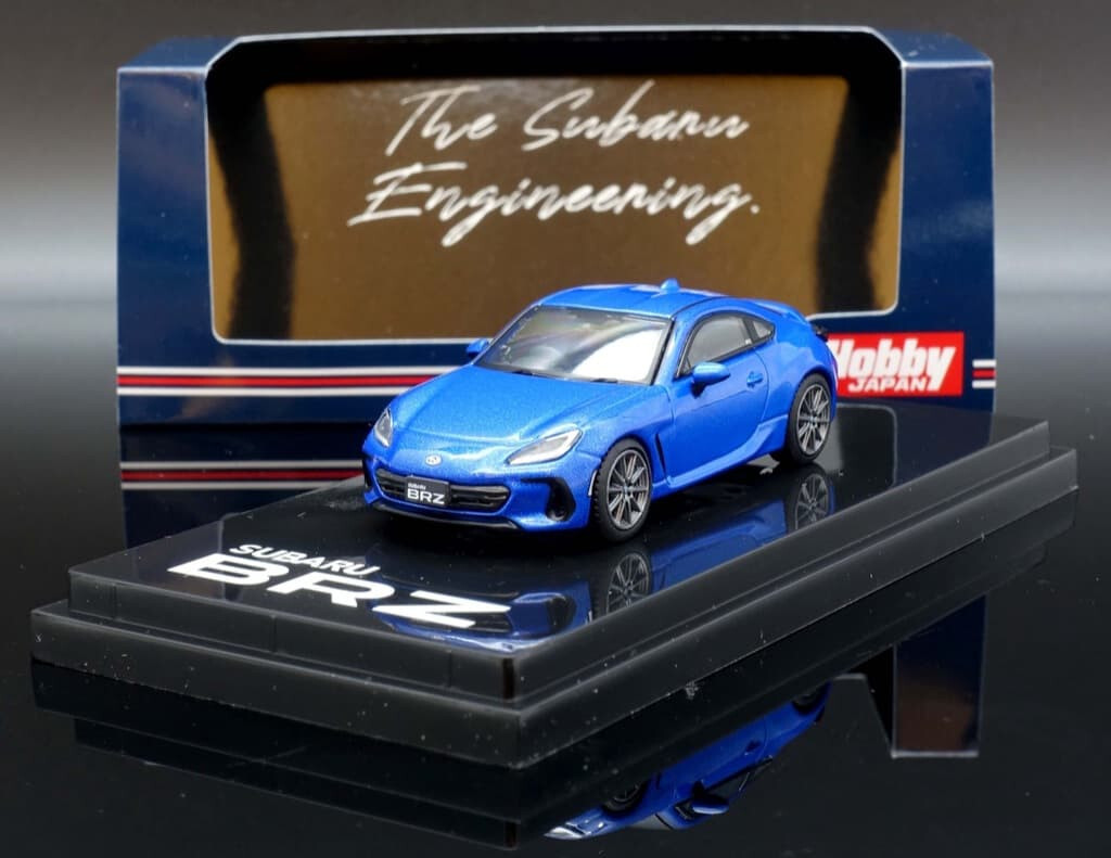 ホビージャパンスバル BRZ ZD S WR ブルー パール PREORDER* Hobby Japan 1:64 Subaru BRZ (ZD) S Edition in WR