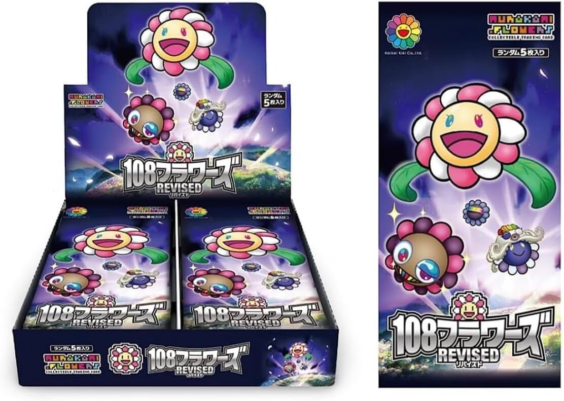 108フラワーズrevised 3BOX Murakami 108 flowers revised Collectible Trading Cards 3BOX