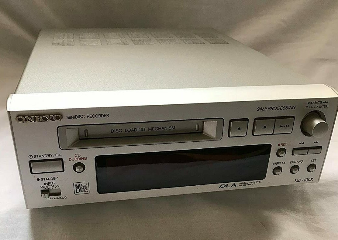ONKYO ミニディスクレコーダー MD-105X 再生、録音可 Amazon.co.jp: ミニディスクレコーダー MD-105AX : 家電＆カメラ