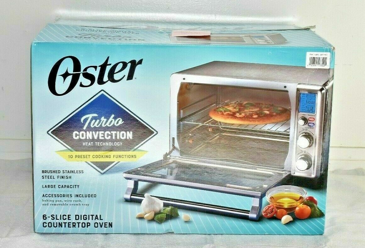 Oster Digital Stainless Steel Countertop Turbo Convection Oven