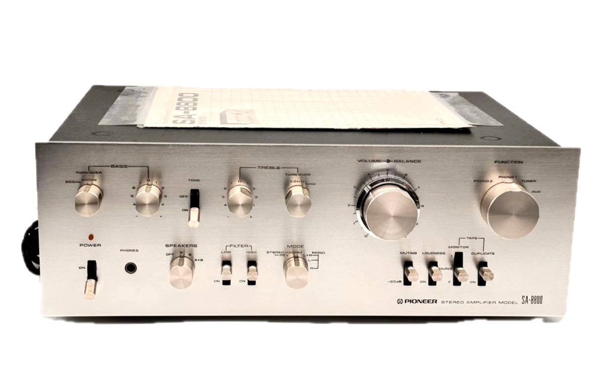 アンプ PIONEER SA-8800 Pioneer SA-8800 | Classic Receivers