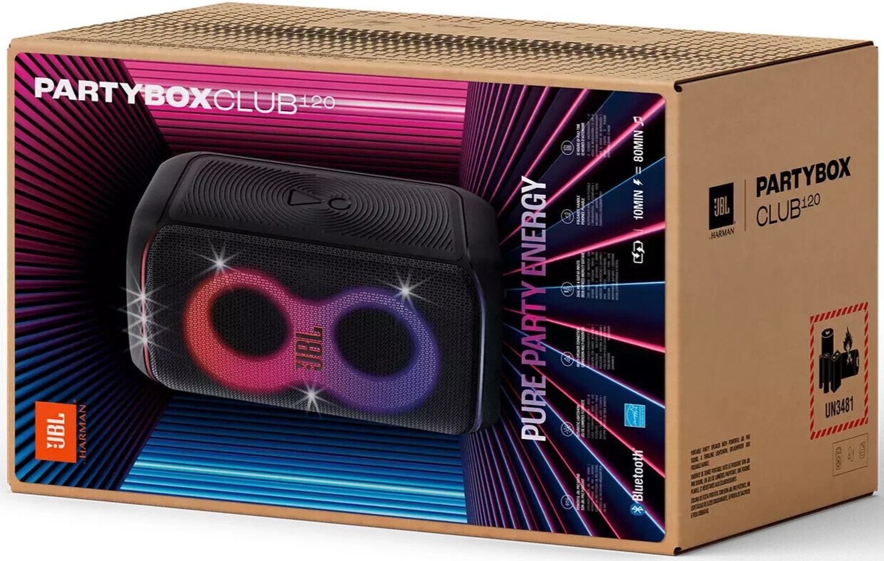 JBL PartyBox Club 120 Wireless Portable Bluetooth Speaker
