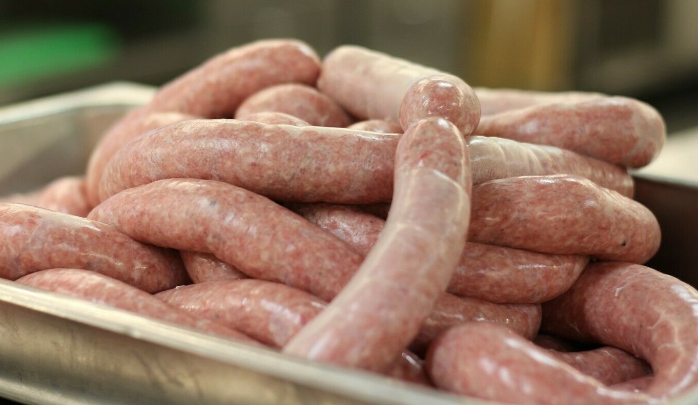 Direkt vom Bauern 1 kg frische Bratwurst  zum Braten und Grillen 