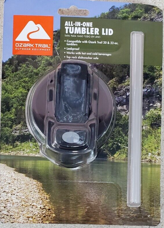 Ark Trail All-in-one Replacement Tumbler Lid And Straw Fits  22 Oz ~ New