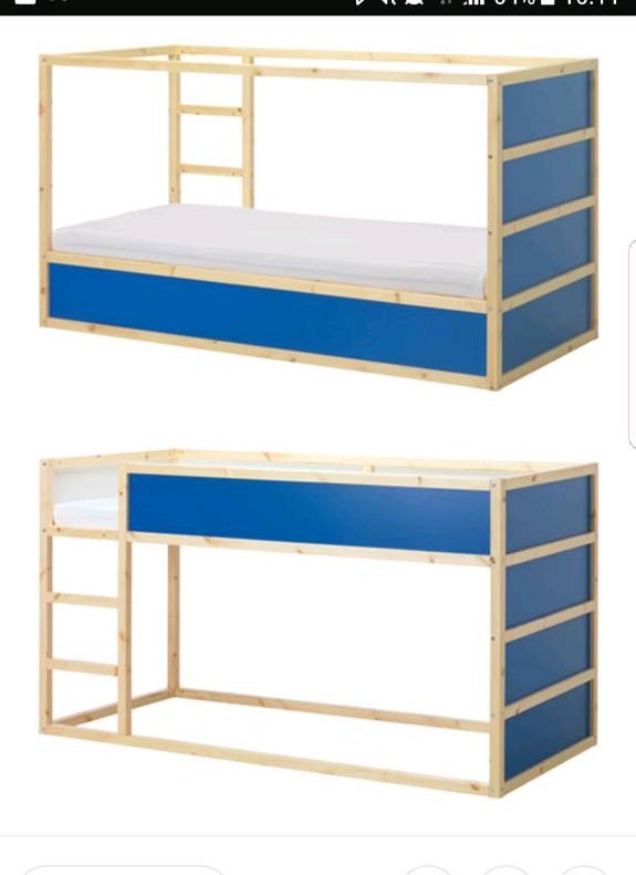 Ikea kura reversible bed in Llandaff North, Cardiff Gumtree