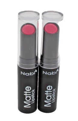 NABI Matte Lipstick. #MLS32 SHINING PINK  (2 PACK)