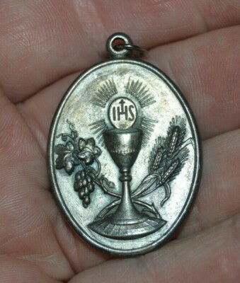 Saint Catholic 925 Silver Charm Pendant Pope John Paul II Medal Charm Pendant John Paul II Patron of The World Youth Days