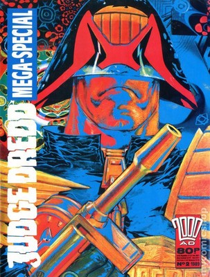 Judge Dredd Mega-Special #2 VG 1989 Stock Image Low Grade