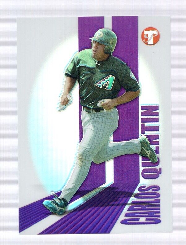 CARLOS QUENTIN - ROOKIE - 2004 TOPPS PRISTINE REFR /999 - CARD #161 - FREE SHIP. rookie card picture