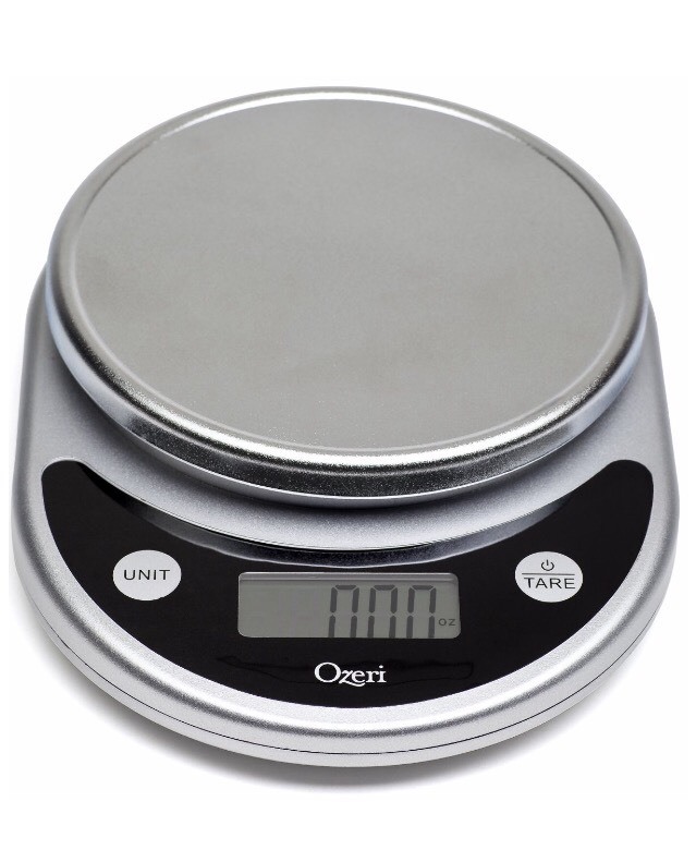 Ozeri Pronto Digital Multifunction Kitchen and Food Scale, Black, Free Shipping