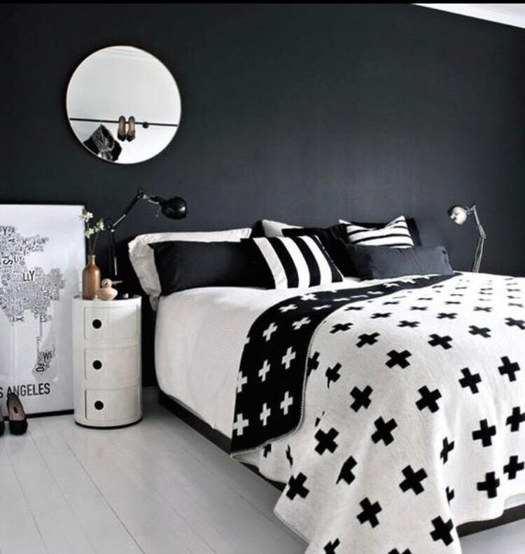 Brand New Cross Blanket Black Off White Or Grey Off White 100