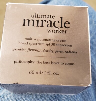 Philosophy ultimate miracle worker multi rejuvenating cream SPF30 2oz-SHIPS FREE