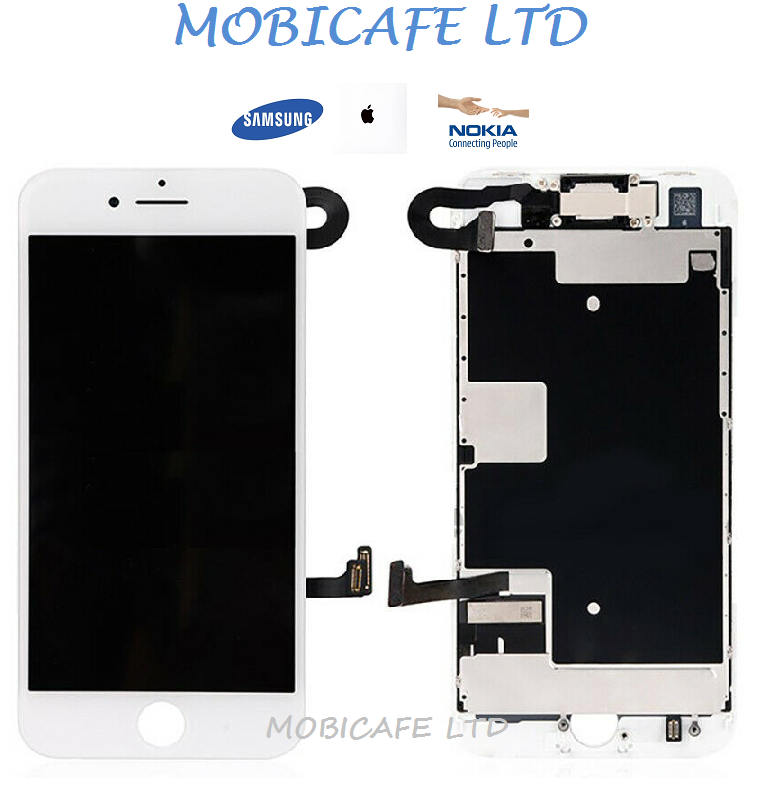 Genuine Original Apple iPhone 8 LCD Screen WHITE Front Camera