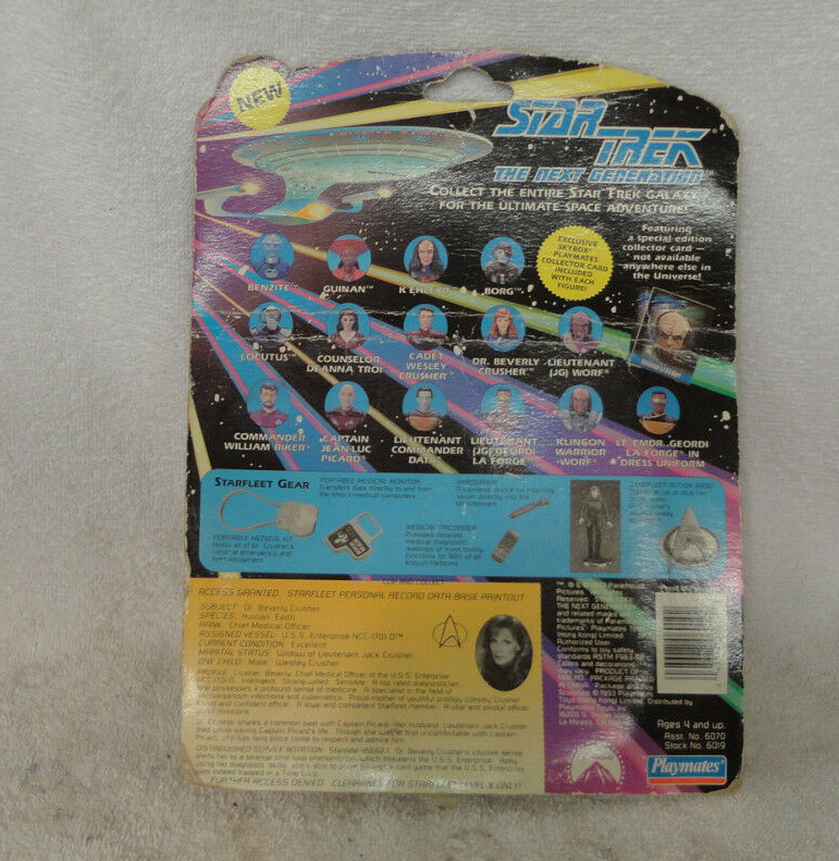 The Next Generation Star Trek Dr Beverly Crusher  Item# 6368
