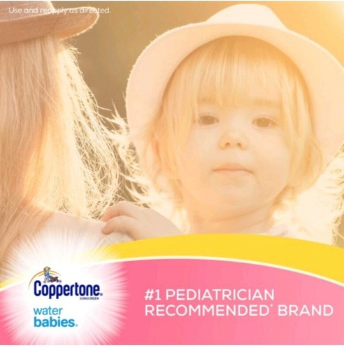 Coppertone Waterbabies Sunscreen SPF 50 Combo Pack, 1 Lotion (8 fl. oz.) + 2 Lot