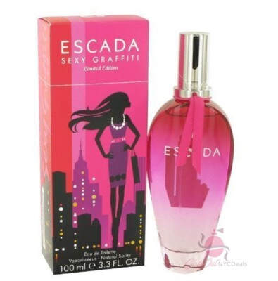Escada Sexy Pink Graffiti Limited Edition 3.3 oz / 100 ml EDT Perfume for Women
