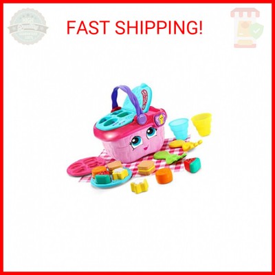 LeapFrog Shapes and Sharing Picnic Basket, Pink
